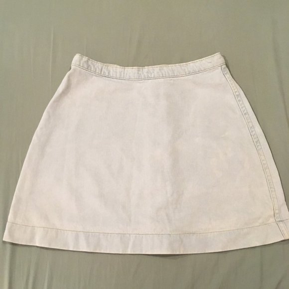 American Apparel Button Down Mini Skirt - Picture 2 of 5